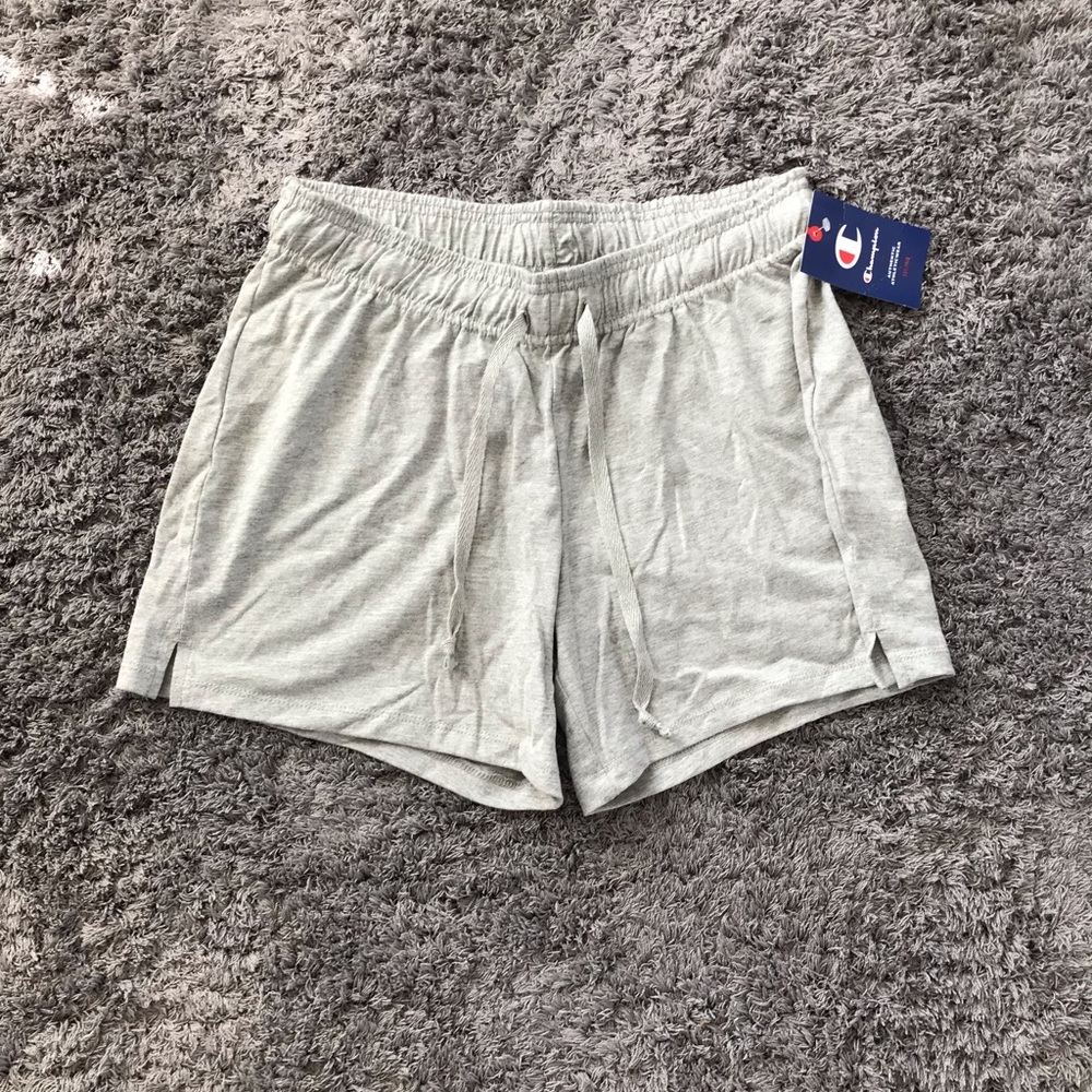nwt champion gray sweat shorts